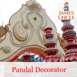 Pandal Decorator Mr. Sandip Santra in Sukdebpur